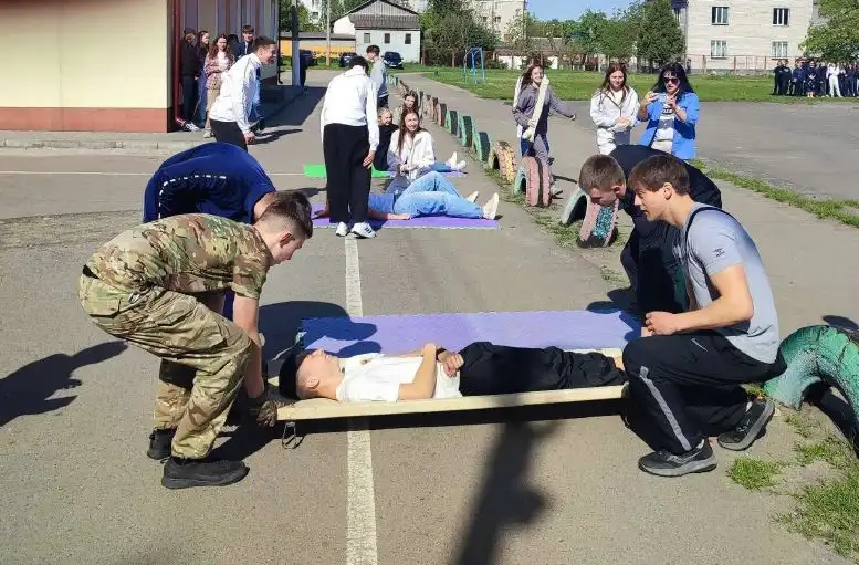 У Ковельській громаді провели День цивільного захисту: учнів навчали реагувати на загрози
