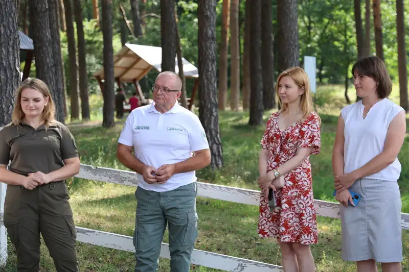 У Луцькій громаді відкрили екостежку «Сосновий бір» з алеєю пам’яті героїв