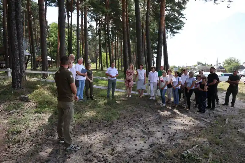 У Луцькій громаді відкрили екостежку «Сосновий бір» з алеєю пам’яті героїв